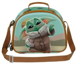  Star Wars The Mandalorian 3D uzsonnás táska - Baby Yoda