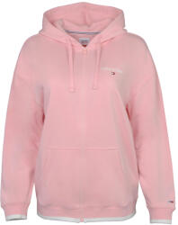 Tommy Hilfiger női pulóver, cipzáras, rózsaszín, oversize, Xxs (DW0DW14856 TGO)