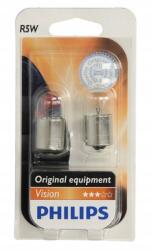 Philips Izzó (2db bliszter) R5W 12V 5W BA15S prémium lábazat