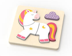 Magni Fa formabeillesztő puzzle, Unikornis Magni