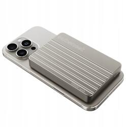 CubeNest vezeték nélküli külső akkumulátor 10000 mAh MagSafe kompatibilis titán (S1B2TI)