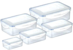 Tescoma FRESHBOX téglalap alakú ételtároló doboz, 5 db (892094-00)