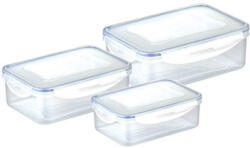 Tescoma FRESHBOX téglalap alakú ételtároló doboz, 3 db, 0, 2-0, 5-1, 0 l (892090-00)