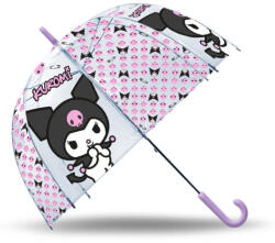 Euroswan Hello Kitty Kuromi gyerek átlátszó esernyő Ø70 cm (EWA00005KU)