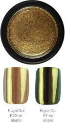 Crystal Nails - Chromirror Króm Pigmentpor - Gold