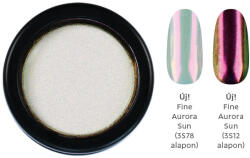 Crystal Nails - Chromirror Króm Pigmentpor - Fine Aurora Sun