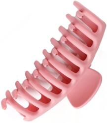  Műanyag kontycsat, erős, nagy méretű, rózsaszín francia csattal (5905884077412)