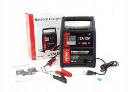 AMiO 12A autós akkumulátortöltő, 12V SBC-12A