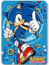 Sega Sonic a sündisznó Gold Ring polár takaró, pléd 100x140 cm Nr5