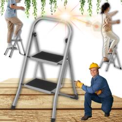  Összecsukható Otthoni Létra Mobil Állvány Létra Otthoni Konyha 2 Lépcső! (Drabinka nowoczesna antypoślizgowa stalowa!)