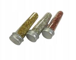 SznurkiPolskie Csillámpor szett 3 színben, csavaros tartóban (692)