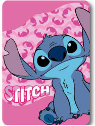Disney Lilo és Stitch, A csillagkutya Pink Wave polár takaró, pléd 100x140 cm Nr4