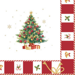 Easy Life Karácsonyi szalvéta 33x33cm, 20db-os, Christmas Tale