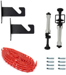 Caruba háttértartó rendszer egy papírháttér tekercshez - falra szerelhető (BGS-1) - caruba