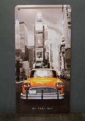  Fém kép /taxi/ 30x16cm