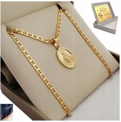 Golden Celebrity Arany Gucci Lánc Csoda Medál 925 Gravírozás Kislánynak