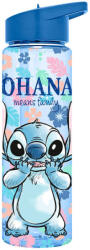  Disney Lilo és Stitch, A csillagkutya Ohana műanyag szívószálas kulacs 600 ml (EWA00095ST) - szukits
