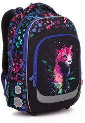 Topgal ergonomikus iskolatáska hátizsák Lori - Neon Leopard (LORI 25074)