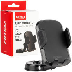 AMiO 360°-ban elforgatható telefontartó a műszerfalon AMIO-04137 (04137)
