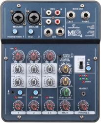 Soundsation MIOSTREAM4 - Mixer audio producție audio live, streaming, podcasting YouTube, TikTok sau Twitch