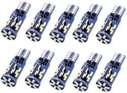  12/24V Canbus 10db-os T10-4014-30SMD Fehér (AL-T10-4014-30SMD)