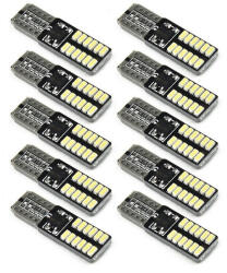  T10-4014-24SMD 10db-os - fehér - 12V CANBUS (AL-19032)
