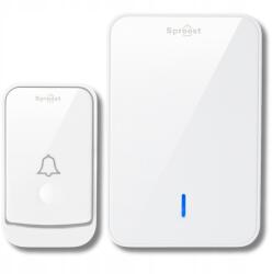 Spreest Akkumulátoros Vezeték Nélküli Csengő Kültéri Ajtóhoz (DZWONEK BEZPRZEWODOWY SPREEST Q489-BS)