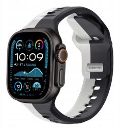 Cubenest prémium sportszíj Apple Watch-hoz, fekete-szürke (B01R001DLBKWT)