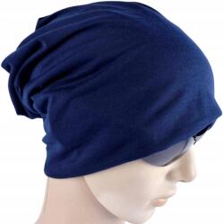 EdiBazzar Férfi meleg vastag sapka Oversize beanie törpe téli őszi sötétkék (5905884078730)