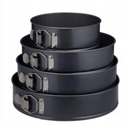 Relaxdays Tortatartó Relaxdays 26 x 26cm átmérő 26cm 4 db (B07GXR737H)