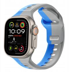  Cubenest Prémium sportpánt Apple Watch-hoz, kék-szürke (B01R001DLLGBL)