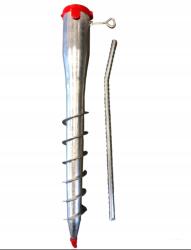 Staltech Esernyőtartó állvány, csavarozható állvány kerti napernyőkhöz (Podstawa parasola do ziemi)