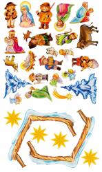  Karácsonyi ablakdísz, tapadókorongos dekoráció, Karácsony (195_017)