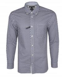 Tommy Hilfiger férfi ing, mintás, sötétkék, S (MW0MW12806 0GY)