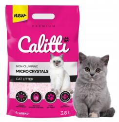 Calitti Micro Crystals Finomszemcsés szilikon macskaalom 3, 8L (5907222223307)