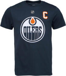 FANATICS EDMONTON OILERS - CONNOR MCDAVID Albastru închis, Alb, Portocaliu M (1108M-NVY-MCD-1AE)