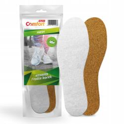 Mazbit Frottír cipőbetét parafa kényelmes méret 39 (F-015-39-BIAŁE)