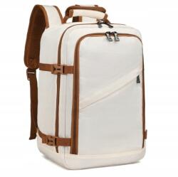 Belveder Bézs Női Repülőgép Hátizsák 40x30x20 Ryanair Wizz Air Expander (Belveder BG/BN)