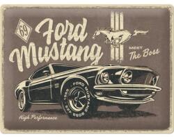 Nostalgic Art Germany Placă metalică 30 x 40 - Ford Mustang - The Boss (2109)