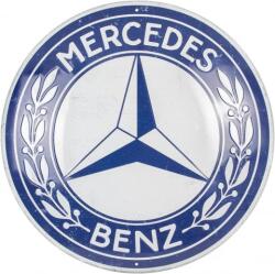 Nostalgic Art Germany Placă decor 35cm - Mercedes Benz Logo (2496)