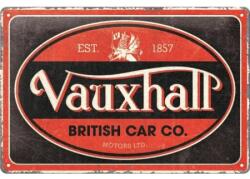 Nostalgic Art Germany Placă metalică 20 x 30 - Vauxhall Vintage Oval - Logo Oval Vauxhall (2385)