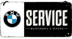 Nostalgic Art Germany Placă metalică cu Șnur 10 x 20 - BMW Service (760)