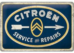 Nostalgic Art Germany Placă metalică 20 x 30 - Citroen - Service ; Repairs - Citroen - Service și Reparatii (2069)