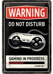 Nostalgic Art Germany Placă metalică 20 x 30 - Gaming în Progress - Joaca în Curs (316)