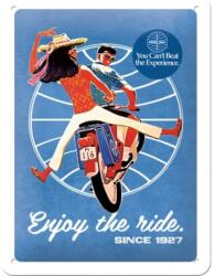 Nostalgic Art Germany Placă metalică 15 x 20 - Pan Am - Enjoy The Ride - Bucurati - Va de Drum (1923)