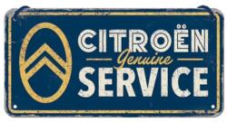 Nostalgic Art Germany Placă metalică cu Șnur 10 x 20 - Citroen - Service Autentic (2116)