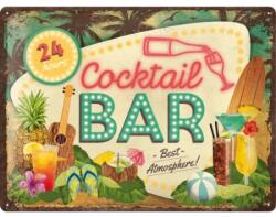 Nostalgic Art Germany Placă metalică 30 x 40 - Cocktail Bar (1551)