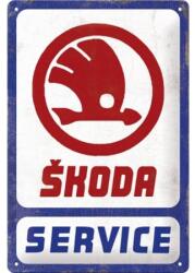 Nostalgic Art Germany Placă metalică 20 x 30 - Skoda - Service (2360)