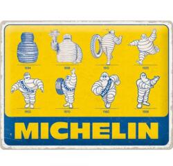 Nostalgic Art Germany Placă Decor 30 x 40 - Michelin Logo Evolution - Evolutia Siglei (2416)