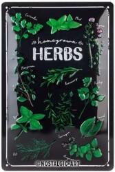 Nostalgic Art Germany Placă Decor metalică 20 x 30 - Homegrown Herbs - Verdeturi Crescute Acasa (2252)
